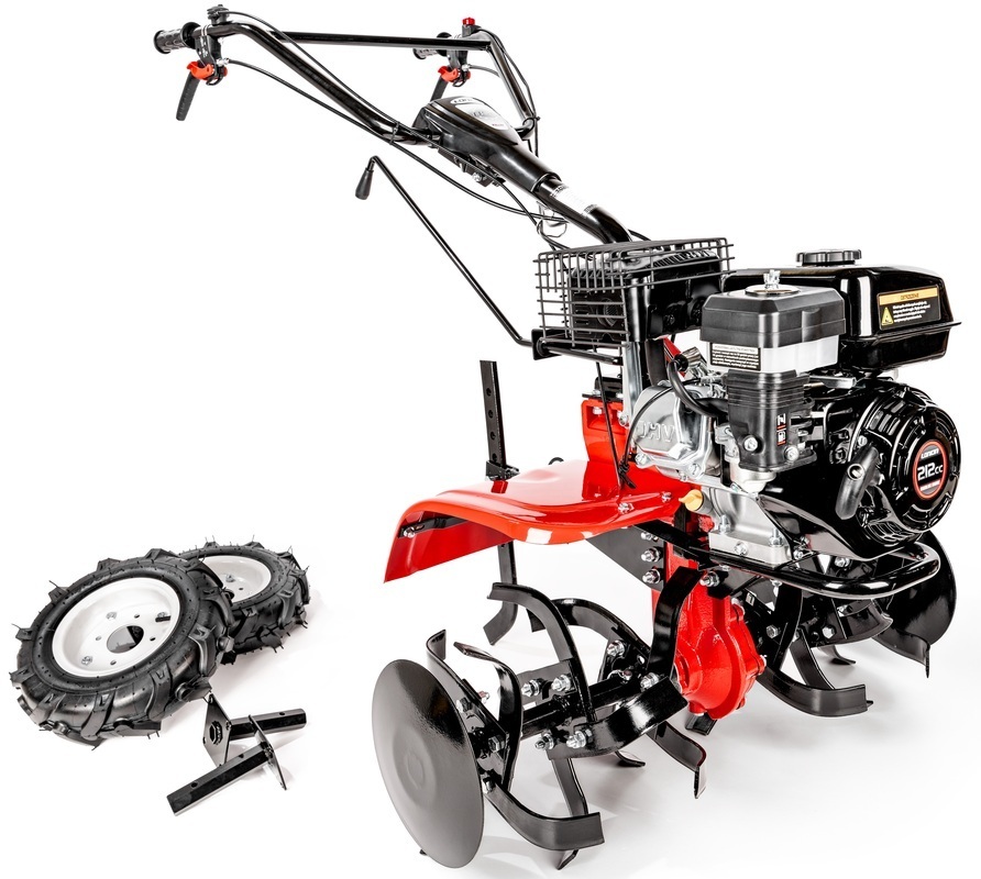 Cultivator Loncin 850 + rubber wheels