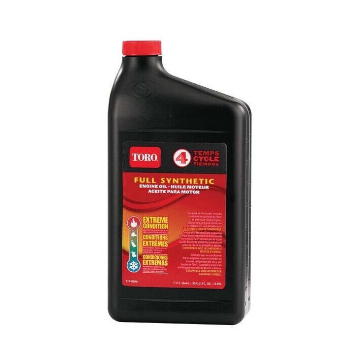 4T õli SAE30/10W30 0,95L (Täissünteetiline) Toro