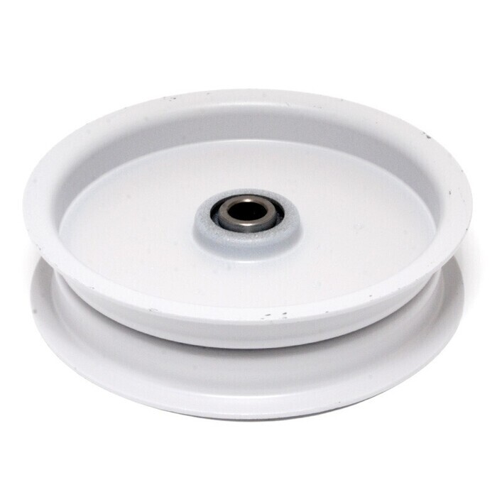 Flat idler pulley Ø114,3 x 9,5mm, metal