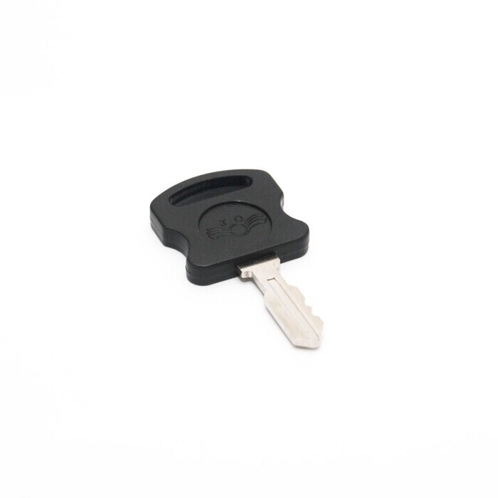 Ignition key plastic head