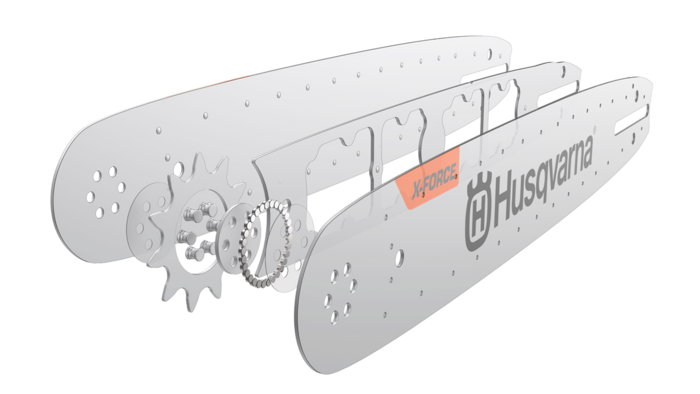 Guide Bar Husqvarna X-Force 14&quot; 3/8&quot;mini 1,3 SM