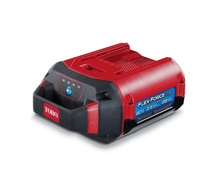 2.5Ah L135 Li-ion Akupatarei Toro Flex- Force 60V