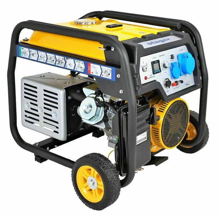 Power Generator FD 6500ER - 5kW, single phase, petrol, electric start - Stager