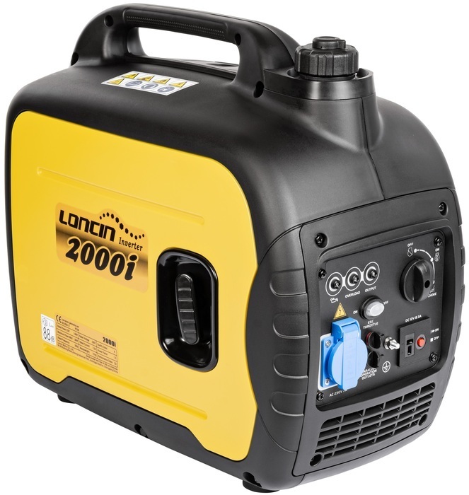 Power Generator LC2000i - 1,8kW, Single Phase Digital Inverter Generator, petrol - Loncin