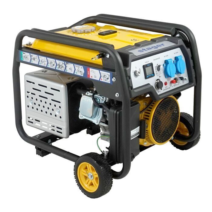 Elektrigeneraator FD 3600E - 3kW, ühefaasiline, bensiin, elektrikäivitus, kaugjuhtimispuldiga - Stager