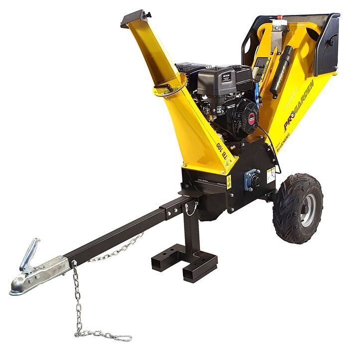 Shredder TB100E, 12HP, petrol, 100mm, electric start, ProGARDEN