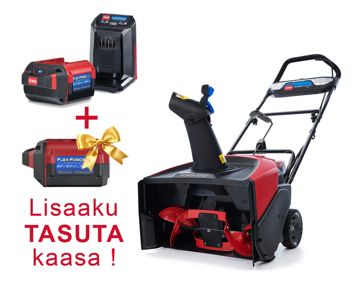 Snowthrower Toro Flex- Force 60V (battery+charger kit)