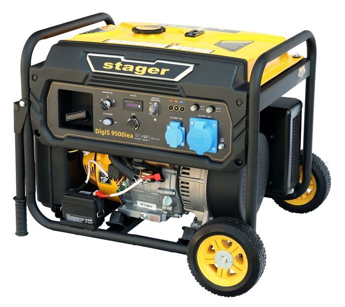 Elektrigeneraator DigiS 9500i - 9,5kW, ühefaasiline digitaalne invertergeneraator, bensiin - Stager