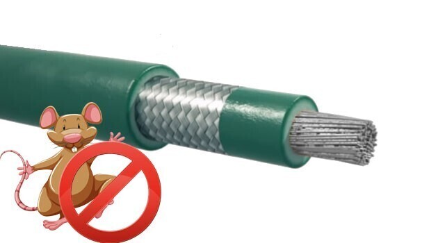 Signal cable 3,8mm x 100m - Rodent protection - Tinned aluminium
