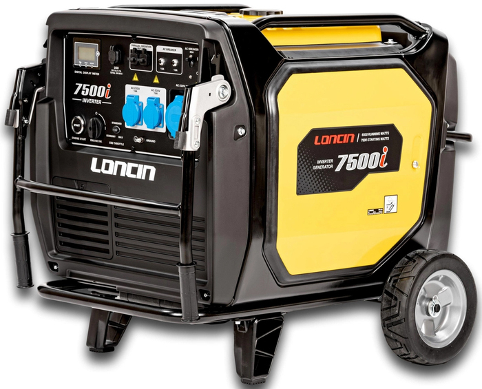 Power Generator LC 7500i - 7,5kW, Single Phase Digital Inverter Generator, petrol - Loncin