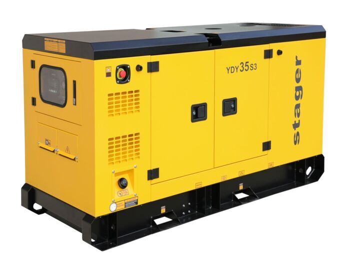Power Generator YDY35S3 - 29kW, three-phase, diesel, soundproof - Stager