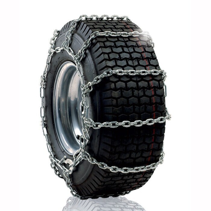Snowchain pair 15x4.50-8, 15x6.00-6, 15x5.00-6, 14x5.50-5