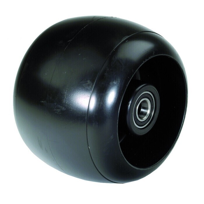 Wheel anti-scalp for mower deck Husqvarna rider