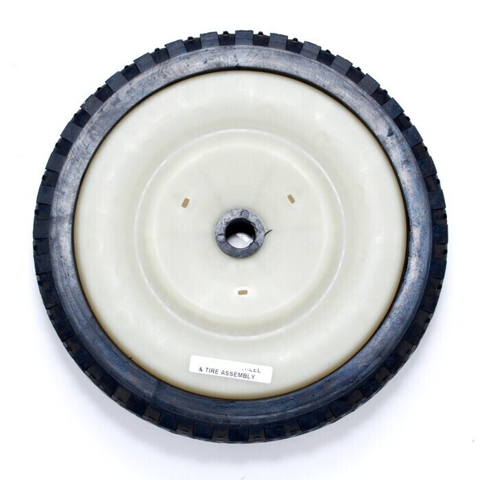 Wheel 265mm, sweeper, with 51 teeth